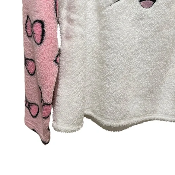 Disney The Aristocats Marie Plush Sleep Set Junior White Pink Size XL NWT - Picture 5 of 12